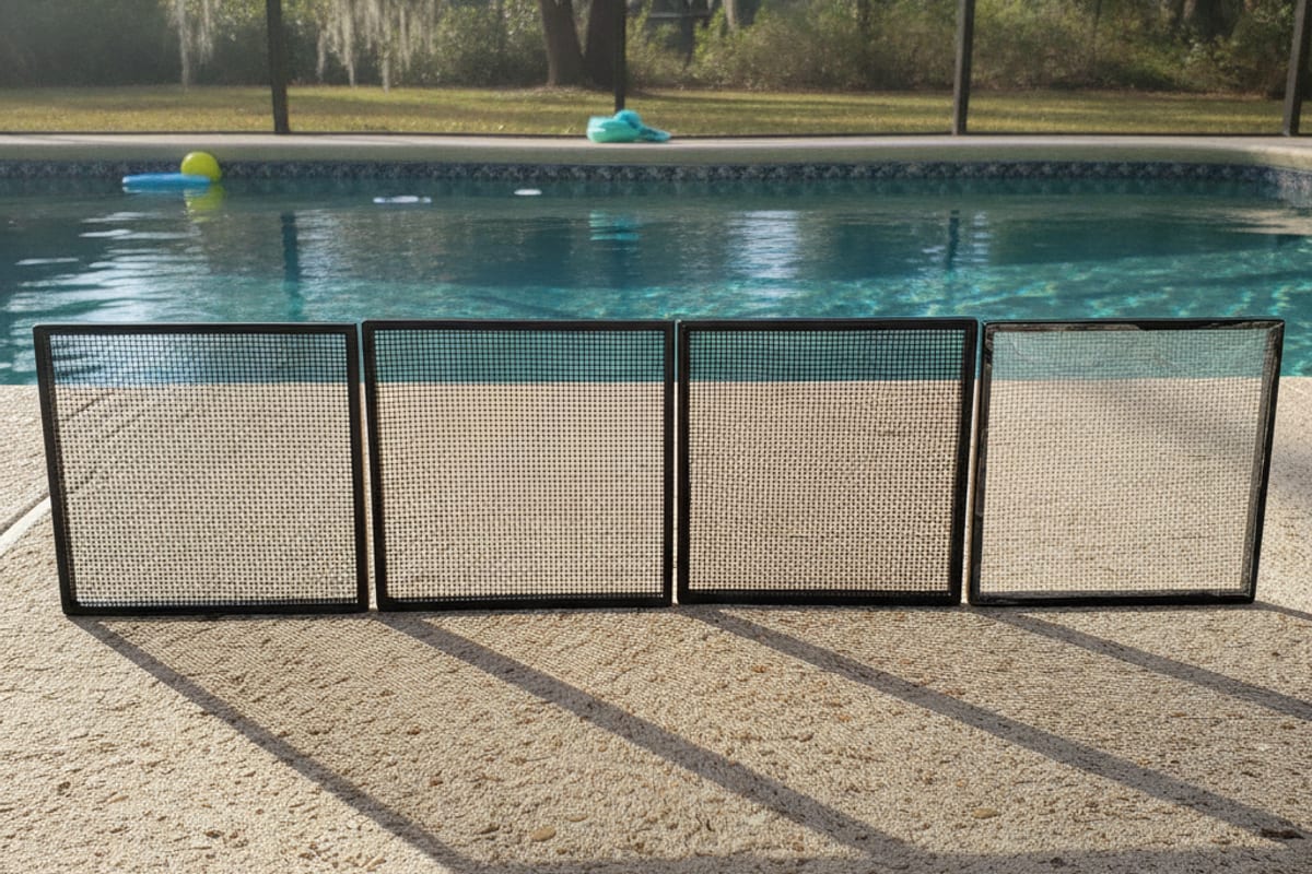 Choosing Screen Mesh for a Central Florida Enclosure